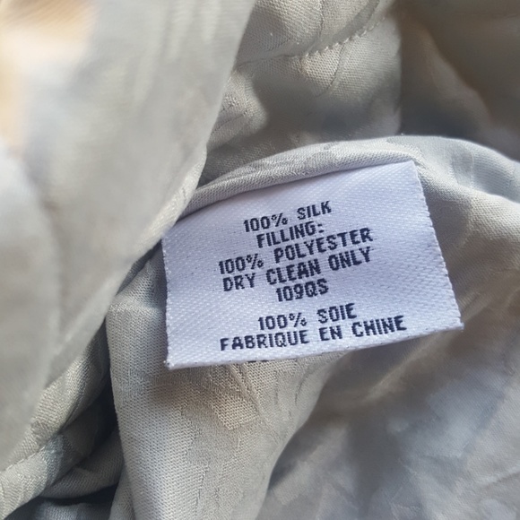 SOLD!! EILEEN FISHER Silk Mandarin Collar Jacket - Large - Picture 6 of 6